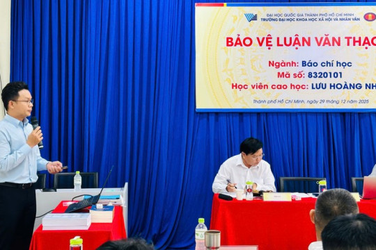 Học viên cao học bảo vệ thành công luận văn thạc sĩ với đề tài nghiên cứu về Giác Ngộ online