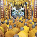 Hơn 600 Tăng Ni sinh Học viện Phật giáo VN tại Hà Nội thọ an cư